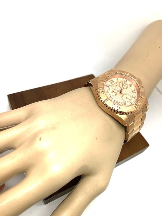 Invicta Women\'s Watch 17525 Angel Quartz Rose Gold Tone Stainless Steel 40mm main image 5